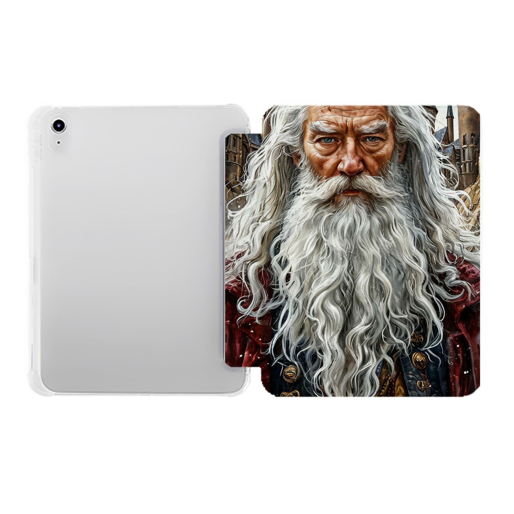 （画像用） Harry Potter ハリー・ポッターシリーズ IPad ケース ペン収納付き 三つ折りスタンド PUレザー×シリコン 対応機種9.5/10.5/10.9インチ